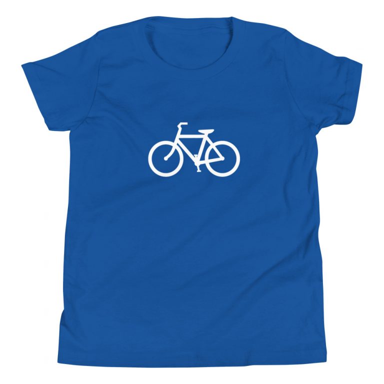 Bicycle themed apparel for men, women, and kids