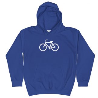 Bicycle Logo Kids Hoodie